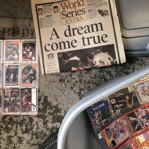 A lifetime collection of cards